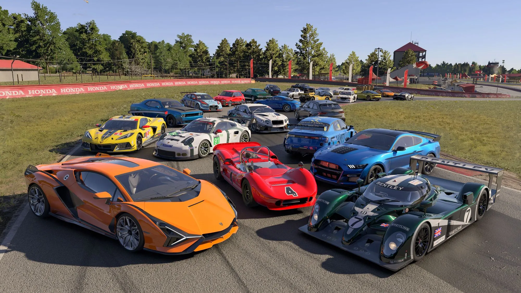 Turn 10 Studios раскрыла полный список автомобилей, которые будут доступны в Forza Motorsport на старте